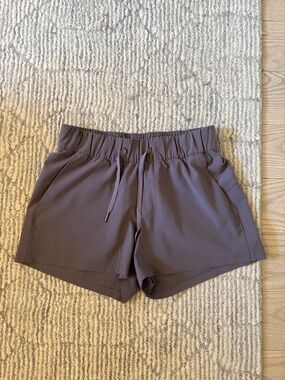 lululemon athletica Women's Athletic Drawstring Shorts in Mauve